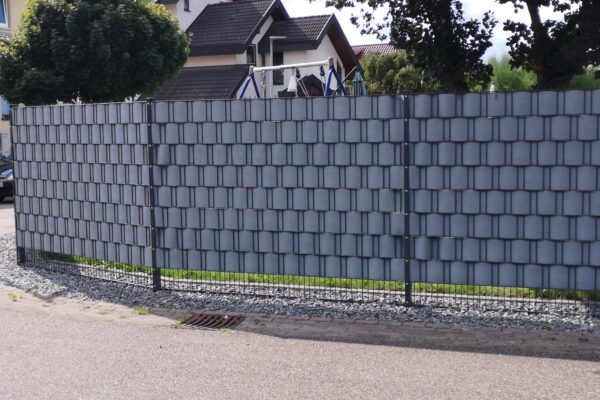 Stabmattenzaun Beispiel